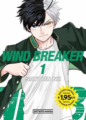 WIND BREAKER 1 (UNIVERSO MANGA) | 9788410305731 | SATORU NII