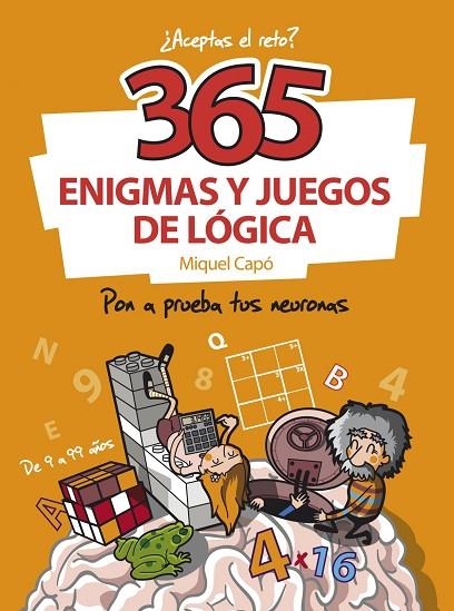365 ENIGMAS Y JUEGOS DE LÓGICA | 9788484412267 | MIQUEL CAPÓ