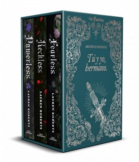 POWERLESS: ESTUCHE AZER (CONTIENE: POWERLESS, RECKLESS Y FEARLESS) (SAGA POWERLESS) | 9791387741631 | LAUREN ROBERTS