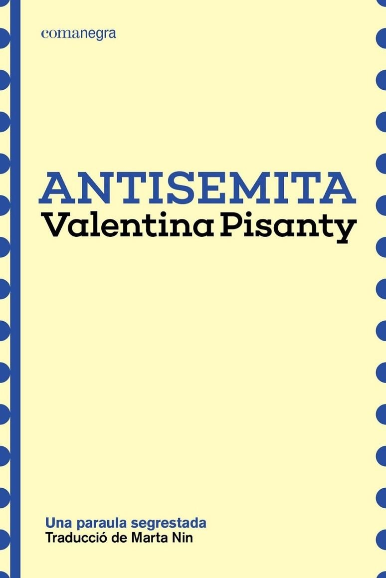 ANTISEMITA | 9791387969189 | VALENTINA PISANTY