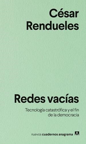 REDES VACÍAS | 9788433948991 | CÉSAR RENDUELES