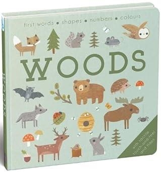 BABY PLAY WOODS: FIRST WORDS, SHAPES, NUMBERS, COLOURS | 9781915902788