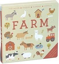 BABY PLAY FARM: FIRST WORDS, SHAPES, NUMBERS, COLOURS | 9781915902757