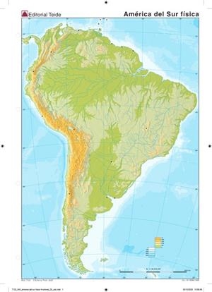 MM. AMERICA DEL SUR FÍSICO (COLOR)(25 unid.) | 9788430771325