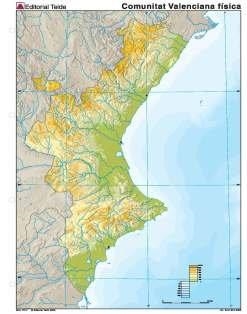 MM. COMUNIDAD VALENCIANA FISICO (COLOR)(100 unid.) | 9788430772179