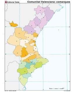 MM. COMUNIDAD VALENCIANA POLITICO(COLOR)(100 unid) | 9788430772162
