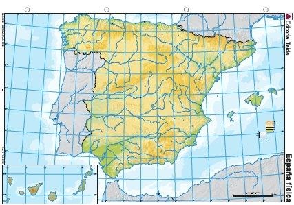 MM. ESPAÑA FISICO (COLOR) (25 unid.) | 9788430769858