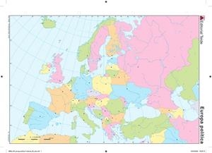 MM. EUROPA POLÍTICO (COLOR)(25 unid.) | 9788430769896