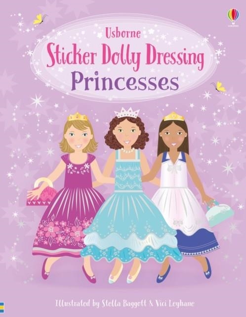 STICKER DOLLY DRESSING PRINCESSES | 9781474973380 | FIONA WATT