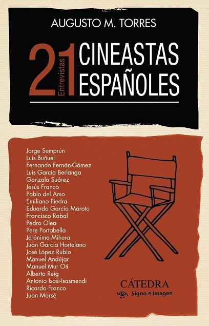 21 CINEASTAS ESPAÑOLES | 9788437644448 | AUGUSTO M. TORRES