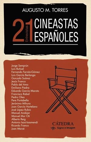 21 CINEASTAS ESPAÑOLES | 9788437644448 | AUGUSTO M. TORRES