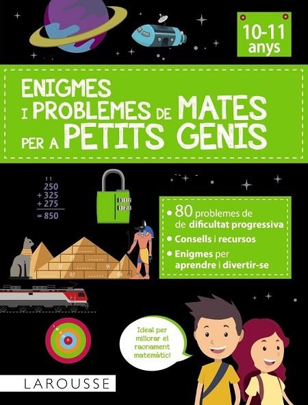 ENIGMES I PROBLEMES DE MATES PER A PETITS GENIS (10-11 ANYS) | 9788419436788