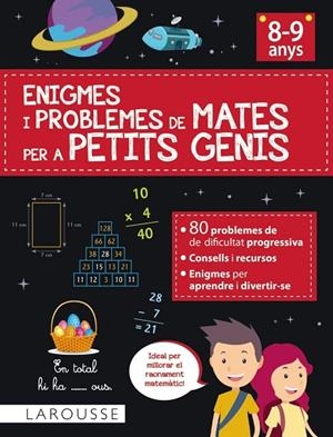ENIGMES I PROBLEMES DE MATES PER A PETITS GENIS (8-9 ANYS) | 9788418882913