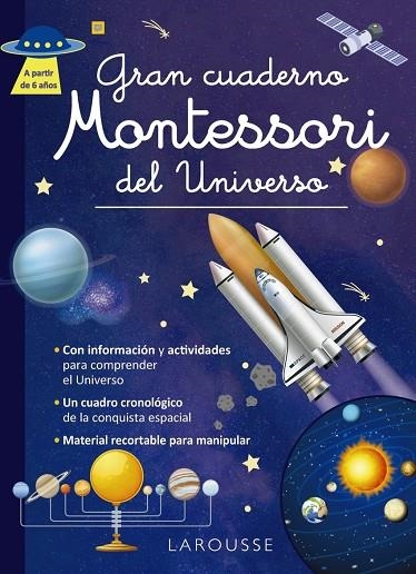 GRAN CUADERNO MONTESSORI DEL UNIVERSO | 9788419739964