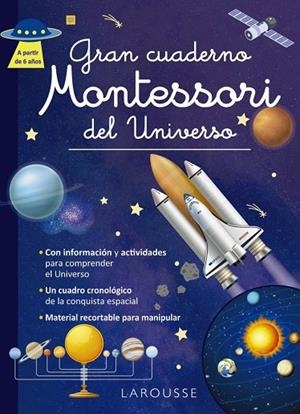 GRAN CUADERNO MONTESSORI DEL UNIVERSO | 9788419739964
