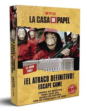 LA CASA DE PAPEL. ¡EL ATRACO DEFINITIVO! ESCAPE GAME | 8421728566234