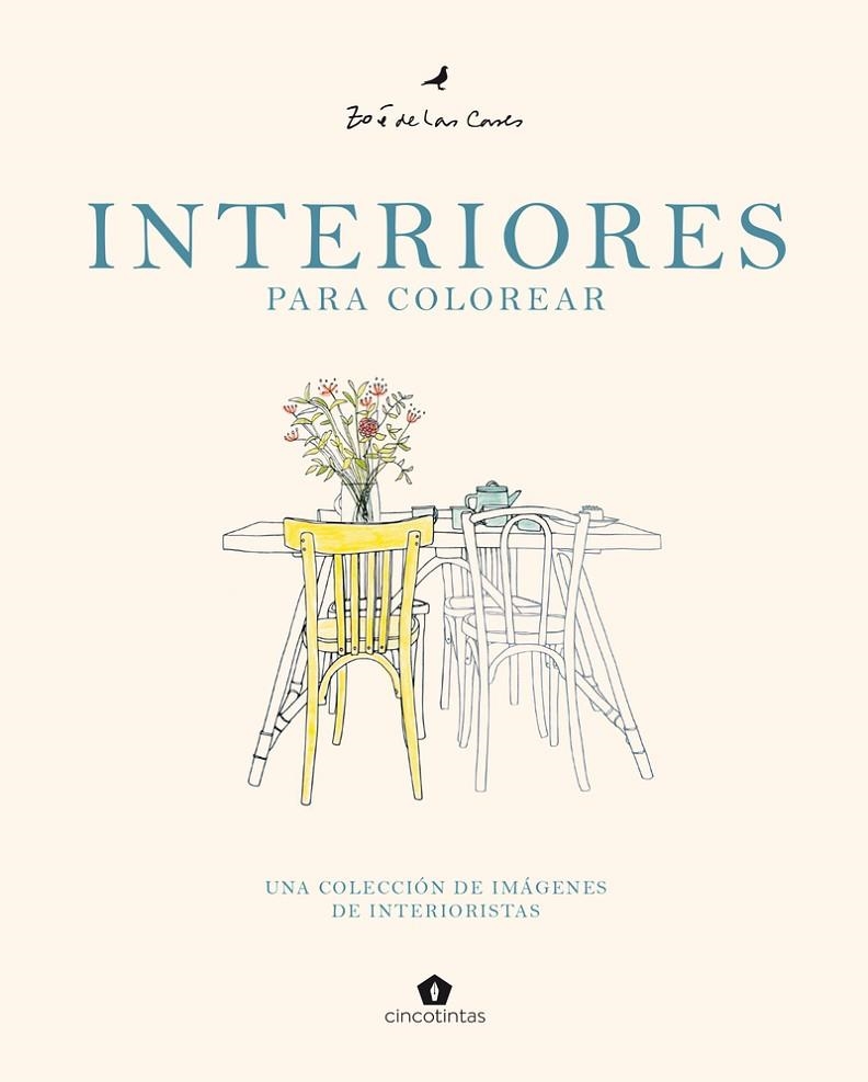 INTERIORES PARA COLOREAR | 9788419043870 | ZOE DE LAS CASES
