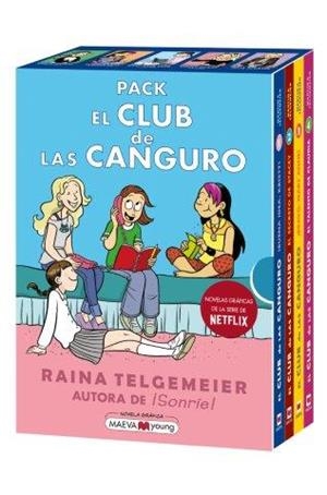 EL CLUB DE LAS CANGURO - (PACK 1-4) | 9788419110664 | TELGEMEIER RAINA
