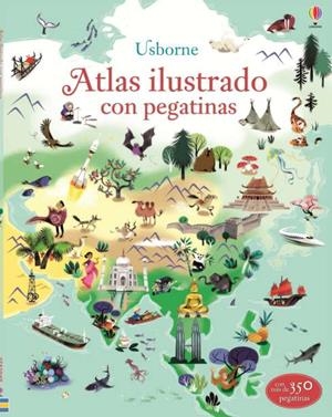 ATLAS ILUSTRADO PEGATINAS | 9781409579762 | VVAA