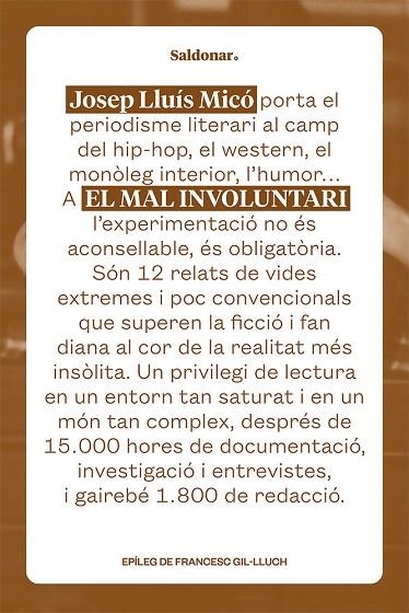 EL MAL INVOLUNTARI | 9788419571724