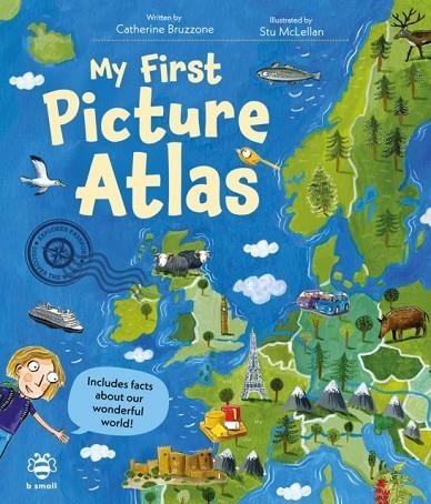 MY FIRST PICTURE ATLAS : INCLUDES FACTS ABOUT OUR | 9781916851559