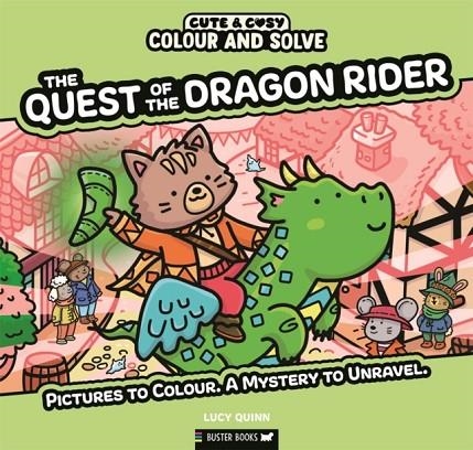 COLOUR AND SOLVE: THE QUEST OF THE DRAGON RIDER | 9781837251391 | LUCY QUINN