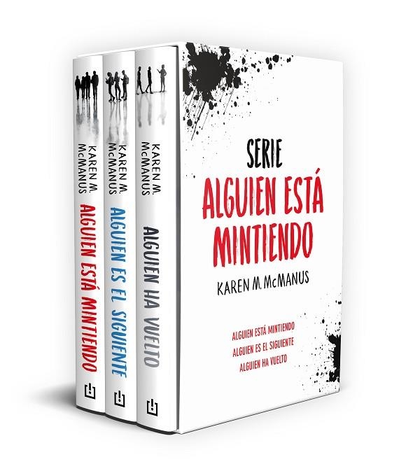 ALGUIEN ESTÁ MINTIENDO (EDICIÓN ESTUCHE CON: ALGUIEN ESTÁ MINTIENDO | ALGUIEN ES EL SIGUIENTE | ALGUIEN HA VUELTO) | 9788466390477 | KAREN M. MCMANUS