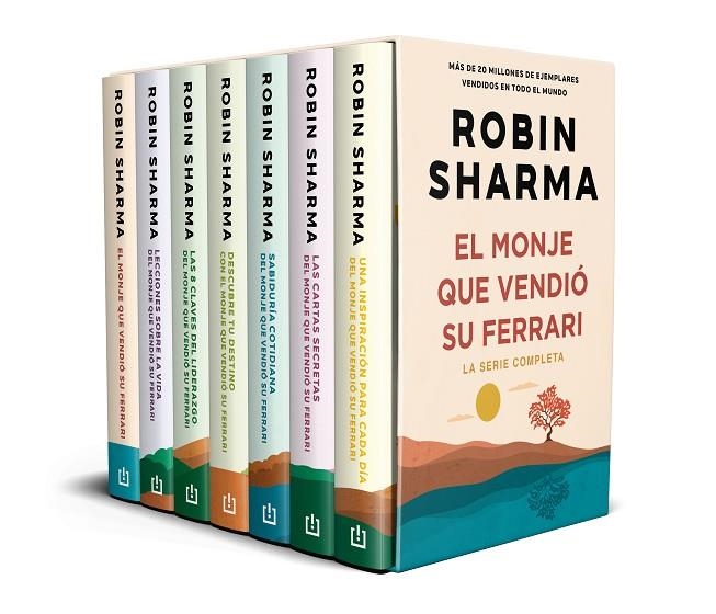 ESTUCHE EL MONJE QUE VENDIÓ SU FERRARI | 9788466373784 | ROBIN SHARMA