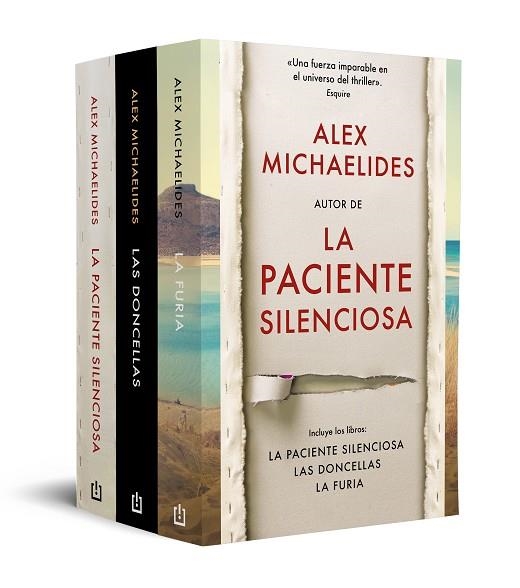 PACK ALEX MICHAELIDES (CONTIENE: LA PACIENTE SILENCIOSA | LA FURIA | LAS DONCELLAS) | 9788466382748 | ALEX MICHAELIDES