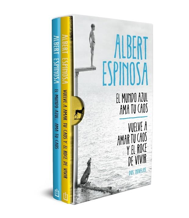 ALBERT ESPINOSA (EDICIÓN ESTUCHE CON: EL MUNDO AZUL. AMA TU CAOS | VUELVE A AMAR TU CAOS Y EL ROCE DE VIVIR) | 9788466380799 | ALBERT ESPINOSA