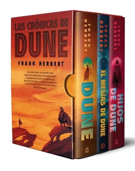 TRILOGÍA DUNE, EDICIÓN DE LUJO (ESTUCHE CON: DUNE | EL MESÍAS DE DUNE | HIJOS DE DUNE) | 9788466367943 | FRANK HERBERT