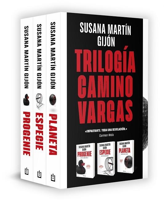 TRILOGÍA CAMINO VARGAS (EDICIÓN PACK CON: PROGENIE | ESPECIE | PLANETA) | 9788466370547 | SUSANA MARTÍN GIJÓN