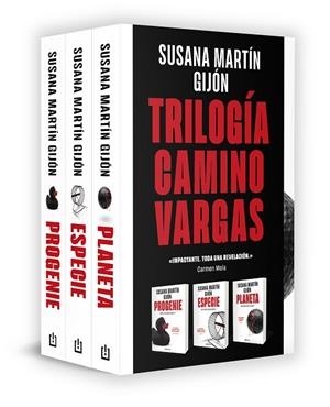 TRILOGÍA CAMINO VARGAS (EDICIÓN PACK CON: PROGENIE | ESPECIE | PLANETA) | 9788466370547 | SUSANA MARTÍN GIJÓN