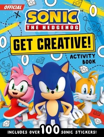 SONIC THE HEDGEHOG GET CREATIVE! STICKER ACTIVITY BOOK | 9780008752774 | SONIC THE HEDGEHOG