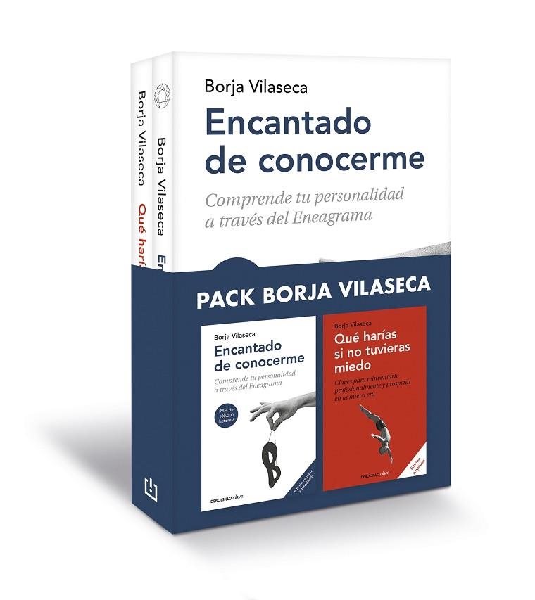 PACK BORJA VILASECA (CONTIENE: ENCANTADO DE CONOCERME | QUÉ HARÍAS SI NO TUVIERAS MIEDO) | 9788466355216 | BORJA VILASECA