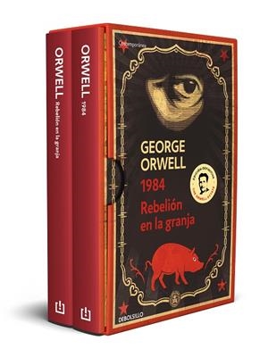 GEORGE ORWELL (PACK CON LAS EDICIONES DEFINITIVAS AVALADAS POR THE ORWELL ESTATE DE 1984 Y REBELIÓN EN LA GRANJA) | 9788466358507 | GEORGE ORWELL