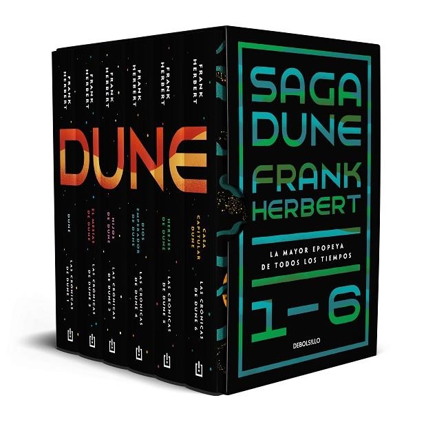 SAGA DUNE 1-6. LA MAYOR EPOPEYA DE TODOS LOS TIEMPOS | 9788466361897 | FRANK HERBERT
