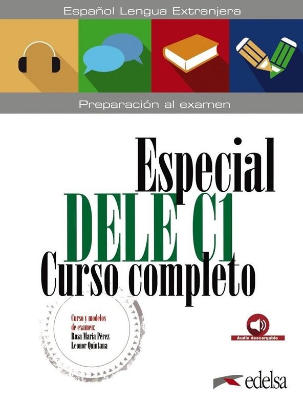 ESPECIAL DELE C1 CURSO COMPLETO - MANUAL | 9788490816615 | ROSA MARÍA PÉREZ BERNAL