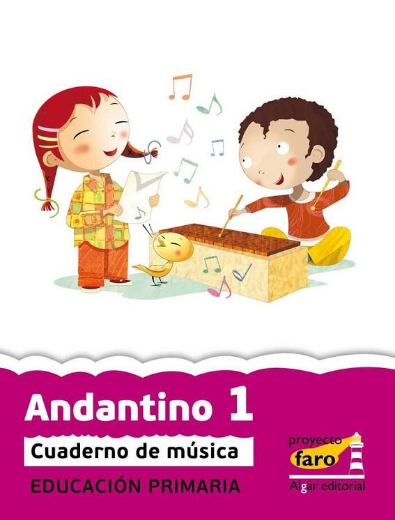 EP 1 - MUSICA CUAD  - ANDANTINO - FARO | 9788498453355 | AA. VV.