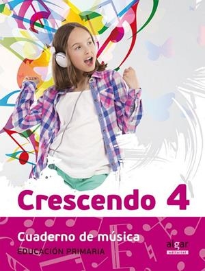 EP 4 - CRESCENDO - CUAD. MUSICA (NUEVA ED) | 9788498457728 | AA. VV.