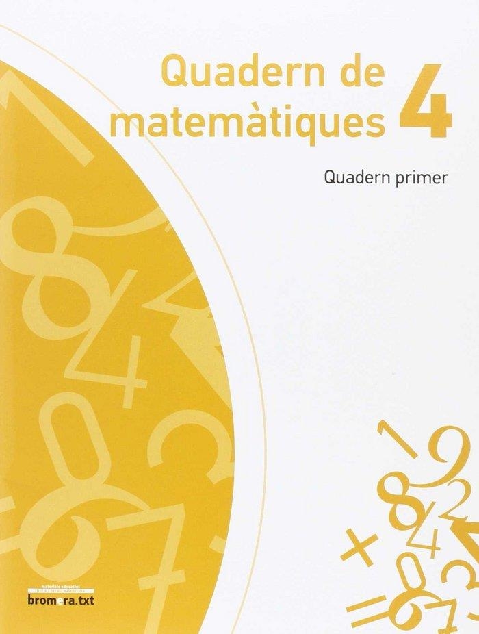 EP 4 - EXPLORA - MATEMATIQUES QUAD. 1 | 9788490264720 | AA. VV.