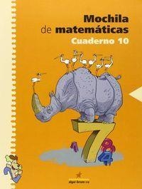 EP 4 - MOCHILA MATEMATICAS CUAD. 10 | 9788498450064 | AA. VV.