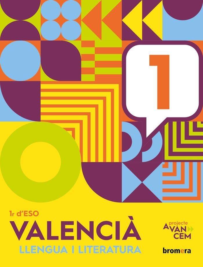 ESO 1 - VALENCIA LLENGUA I LITERATURA (C. VAL)  - AVANCEM | 9788413582337 | AA. VV.