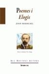POEMES I ELOGIS | 9788498246810 | JOAN MARAGALL