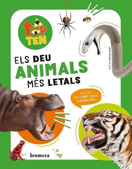 TOP TEN - ELS DEU ANIMALS MES LETALS | 9788413585987 | CRISTINA BANFI