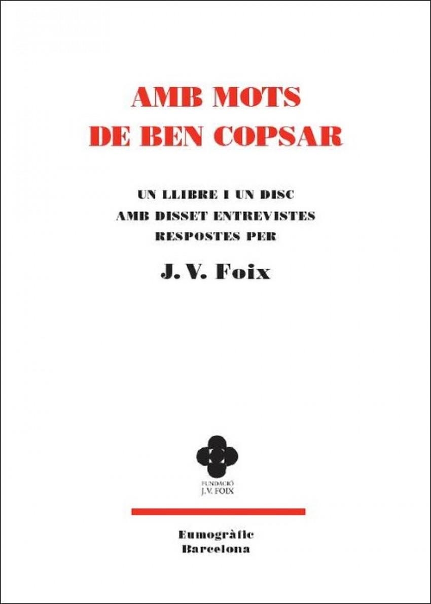 AMB MOTS DE BEN COPSAR | 9788494328602 | J. V. FOIX