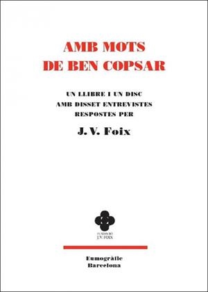 AMB MOTS DE BEN COPSAR | 9788494328602 | J. V. FOIX