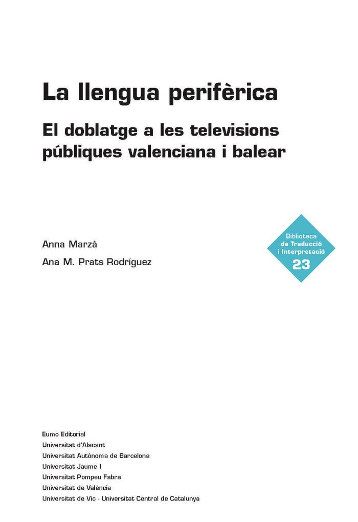 LLENGUA PERIFERICA, LA | 9788497666329 | ANNA MARZA IBAÑEZ