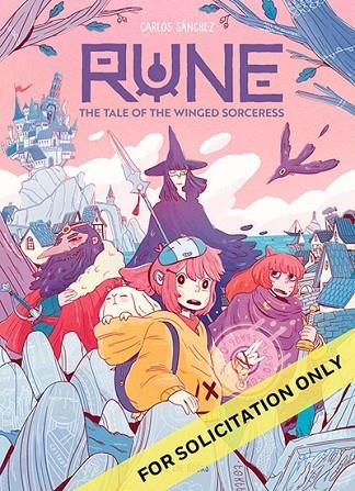 RUNE: THE TALE OF THE WINGED SORCERESS | 9781838744076 | CARLOS SANCHEZ