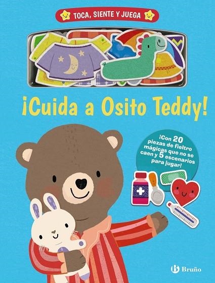 TOCA, SIENTE Y JUEGA. ¡CUIDA A OSITO TEDDY! | 9788469666364 | Varios Autores
